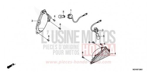 CLIGNOTANT NT700VAB de 2011